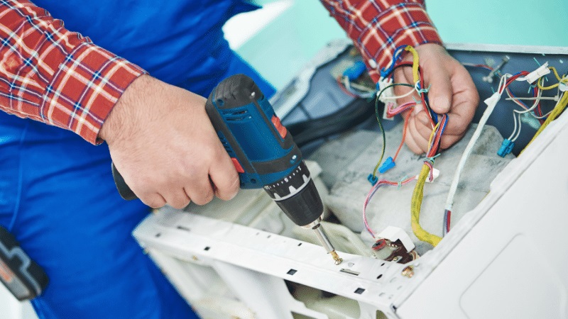 Küçükçekmece Grundig Grundig çamaşır makinesi kart tamiri – Su almama arızası orijinal parça ile giderildi. - Teknik servis örneği