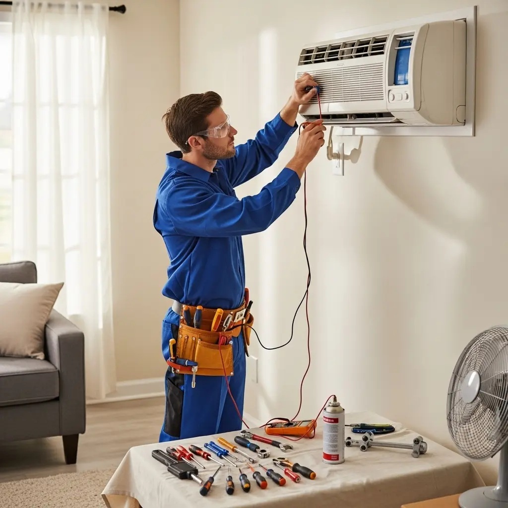 Küçükçekmece Grundig Grundig klima gaz dolumu ve bakım – Enerji verimliliği artırıldı. - Teknik servis örneği